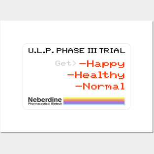 Neberdine, ULP Phase 3 trial, Maniac Posters and Art